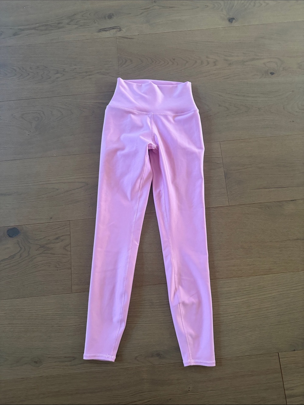 Womens ALO Pink High-Waist Active Leggings